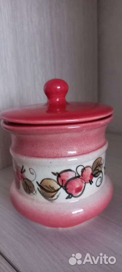 Керамическая банка для варенья
