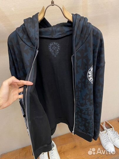 Зип худи chrome hearts