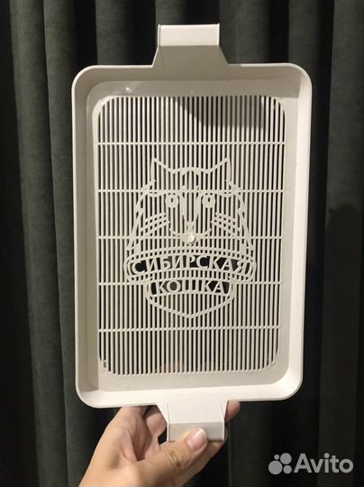 Новая вставка в кошачий лоток