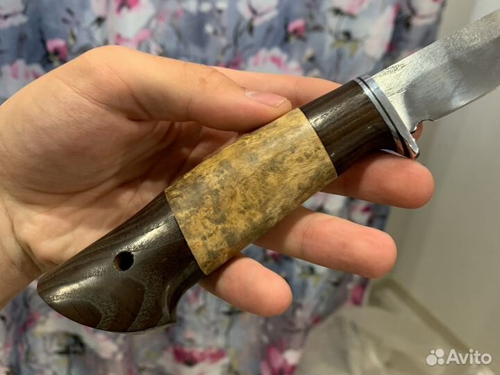 Охотничий нож из х12мф