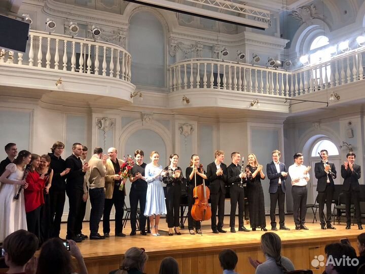 Репетитор по кларнету,блок-флейте