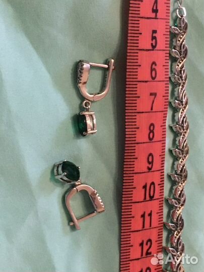 Наборы серебрянных украшений