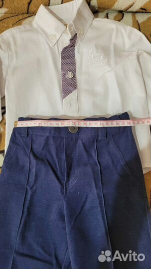 Рубашка и брюки Костюм для утренника мальчик,р92