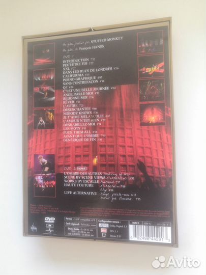 Mylene farmer Avant que l'ombre live DVD