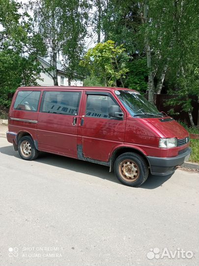 Volkswagen Transporter 2.4 МТ, 1991, 429 000 км