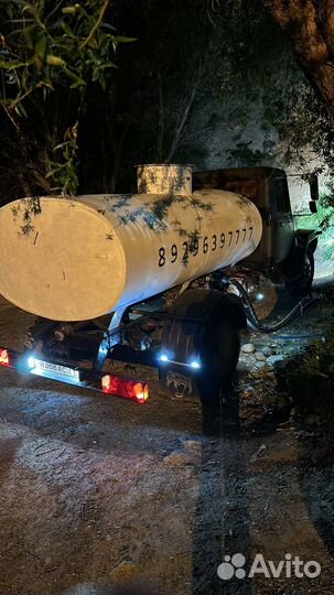 Бочка водовоз газ 3307