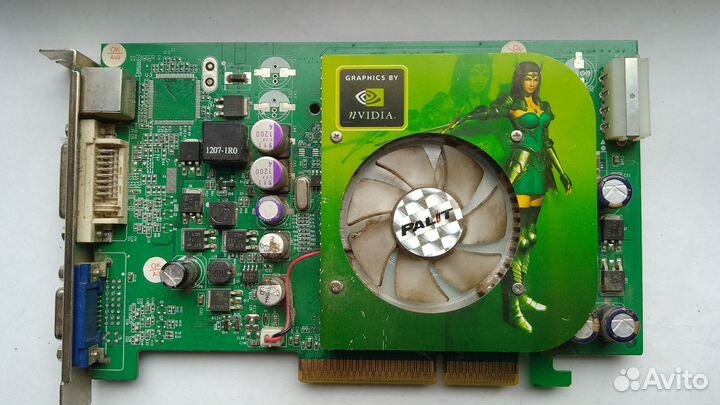 Старые видеокарты AGP/PCI-E