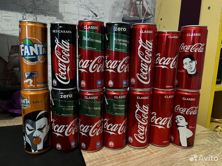 Coca cola банки