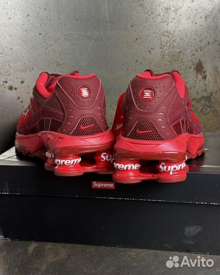 Кроссовки Supreme x Nike Shox Ride 2 Оригинал