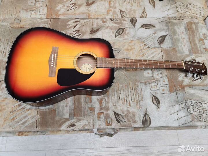 Гитара fender CD 60 V3/SB