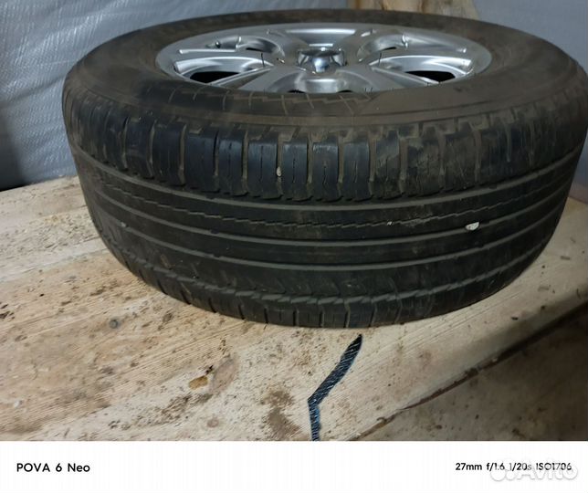 Продам диски с резиной r18