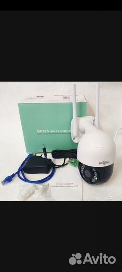 Hiseeu, Видеонаблюдение WiFi Поворотная камера 5мр