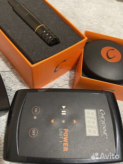 Тату машинка Cheyenne Pen с блоком и педалью