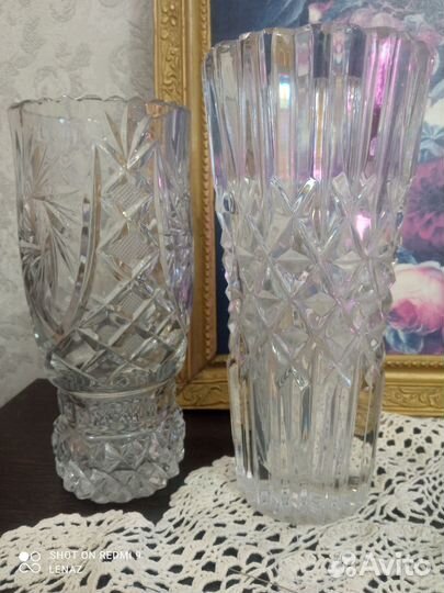 Ваза хрустальная СССР