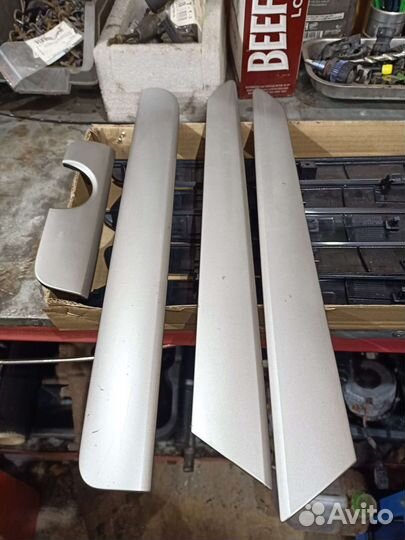 Декор jetta 6 джета 6 серебро