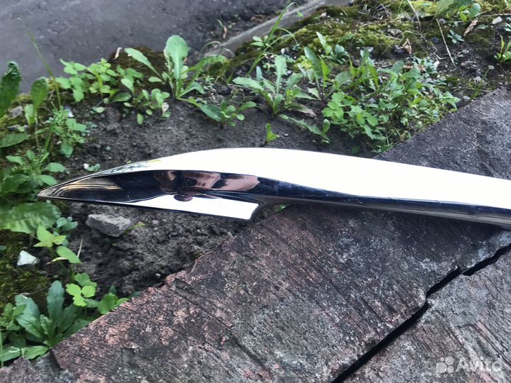 Lexus gx 460 хром крышки багажника нихний