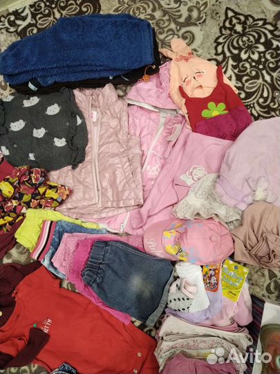 Одежда на девочку р. 80-92