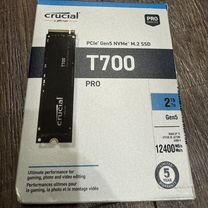 Crucial T700 2TB 12400мб/с