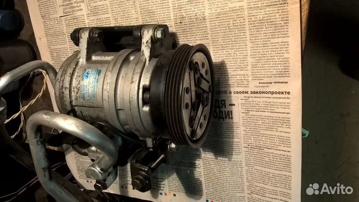 Компрессор кондиционера Kia Picanto