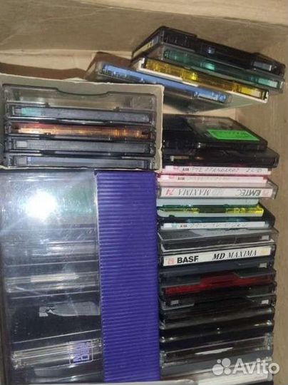 Минидиск MD mini disc 60, 74, 80 min