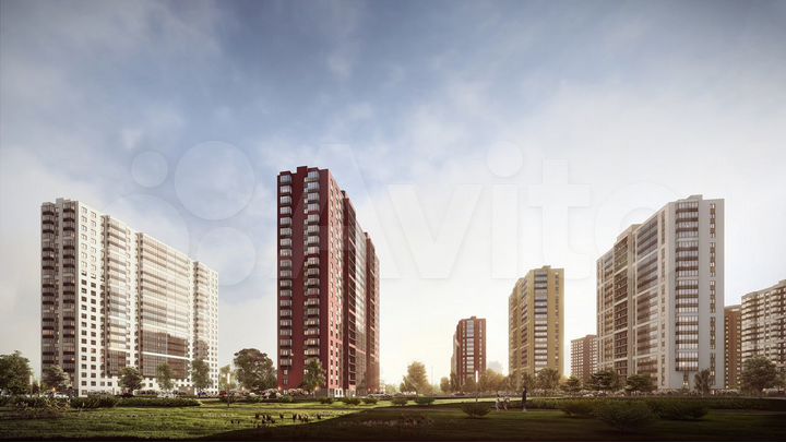 1-к. квартира, 39,1 м², 9/21 эт.