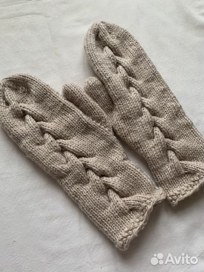 Варежки ручной работы