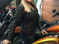 Женская ездовая кожаная куртка Harley-Davidson