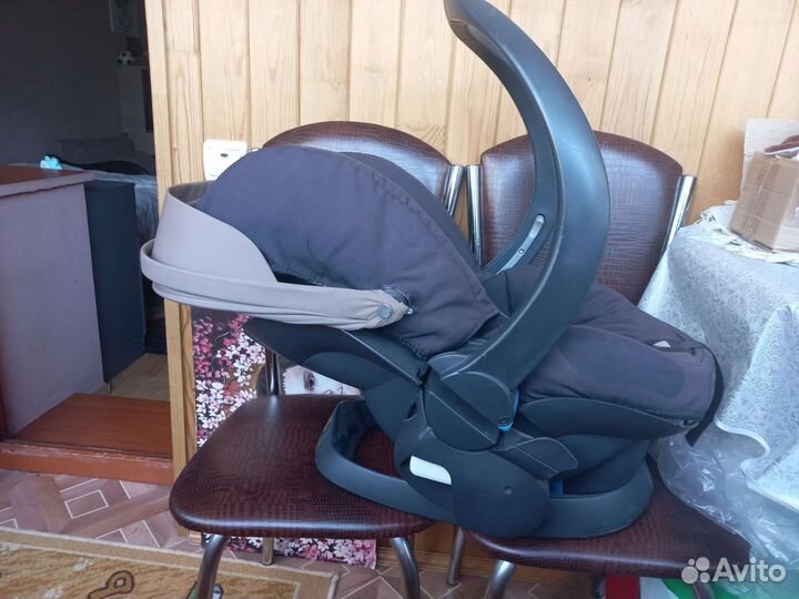 Автолюлька с базой крепления