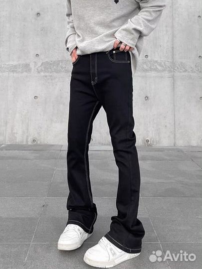 Джинсы Rick Owens flared type archive