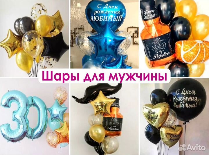 Надуть свои шары гелием Шары на День Рождения