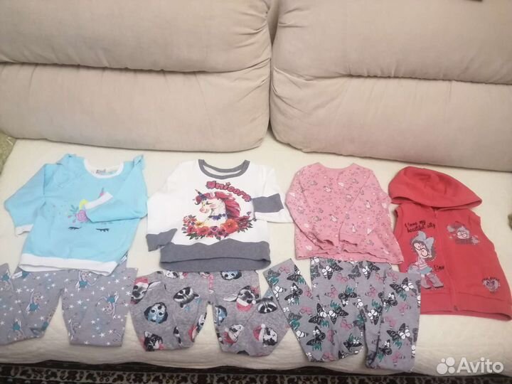Вещи пакетом на девочку 2 и 3 года