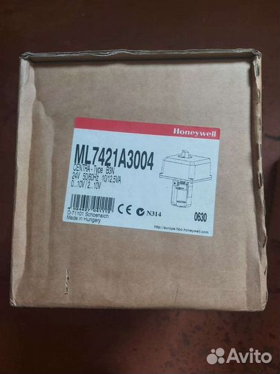 Привод для линейных клапанов Honeywell