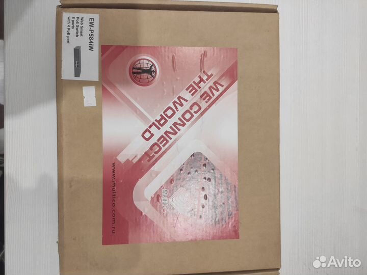 Управляемый PoE коммутатор MultiCo EW-P584iW
