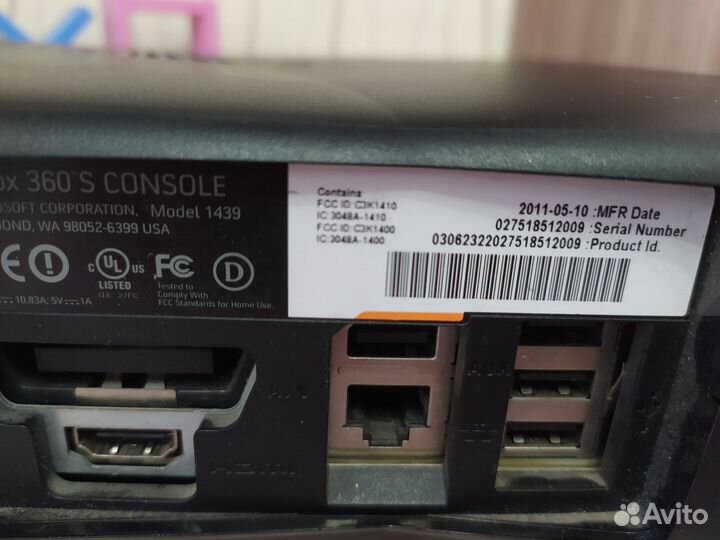 Прошитый Xbox 360 250Gb+2 джоя+1000 игр