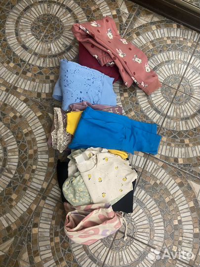 Детские вещи пакетом на девочку 98 104
