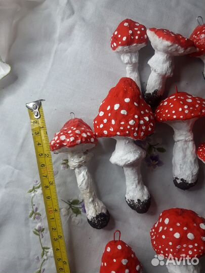 Интерьерные игрушки из ваты (ручной работы)