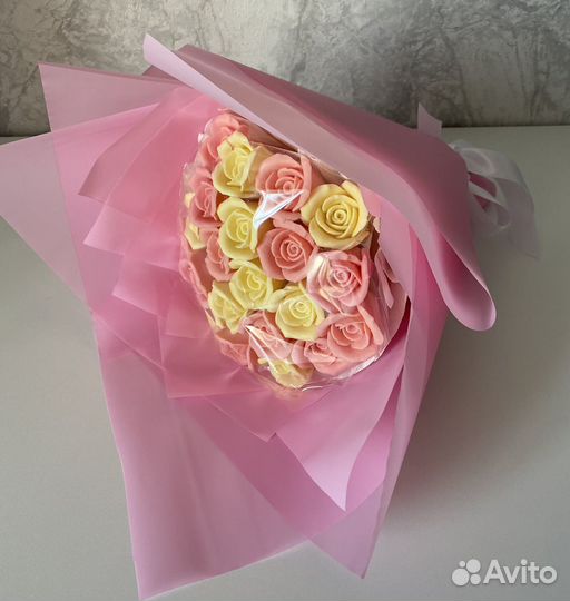 Букеты из шоколада. Шоколадные цветы