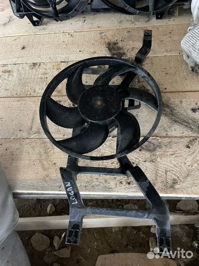 Вентилятор охлаждения renault logan 1 dacian