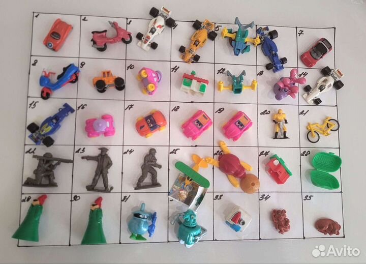 Киндер 90е разные коллекции
