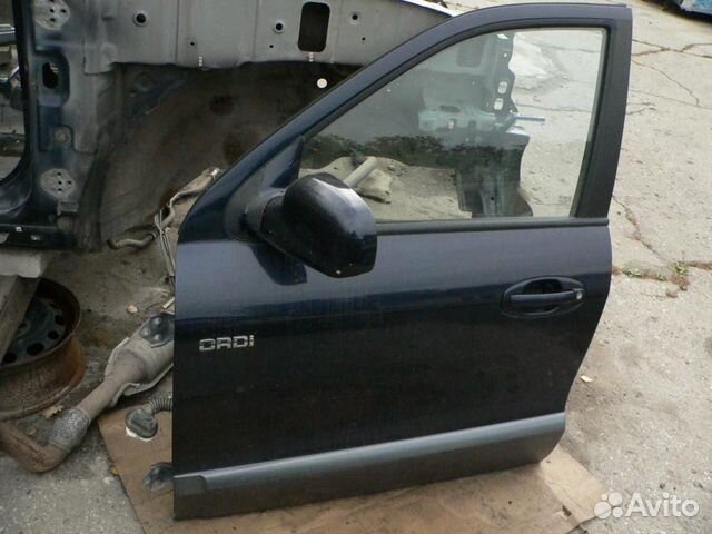 Стекло двери передней левой hyundai Santa Fe (SM