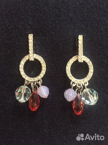 Серьги swarovski оригинал