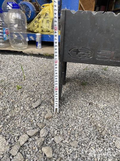 Мангал Subaru, 3мм сталь