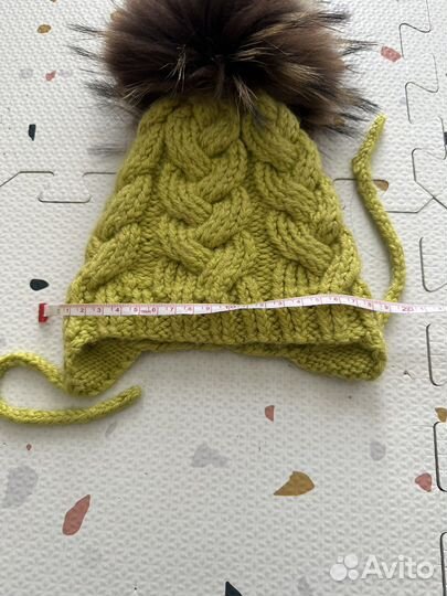 Шапка вязанная зимняя