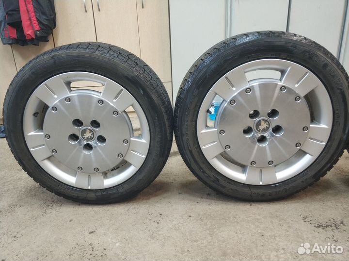 Литые диски r18 5x114 3 с резиной бу