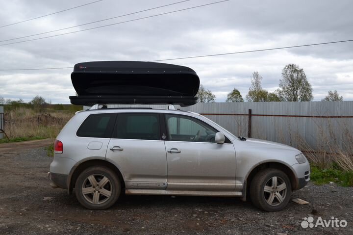 Автобокс Ветлан 1100 черный на Renault Laguna