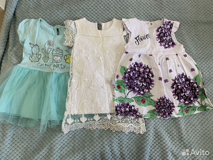 Детские вещи на девочку пакетом