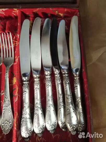 Набор мельхиор СССР