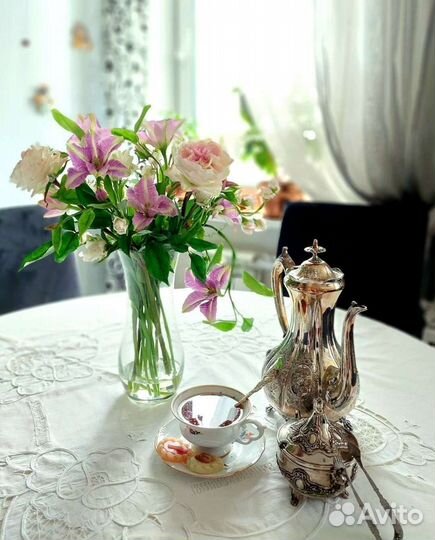 Букет из холодного фарфора