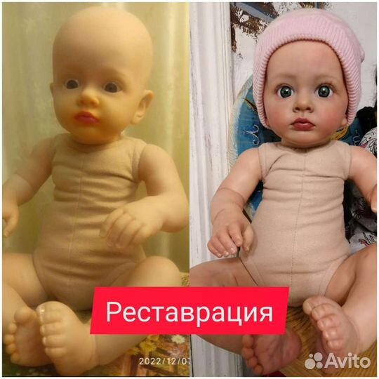 Роспись и реставрация реборнов