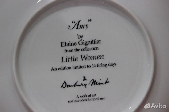 Декоративные тарелки, фарфор Англия